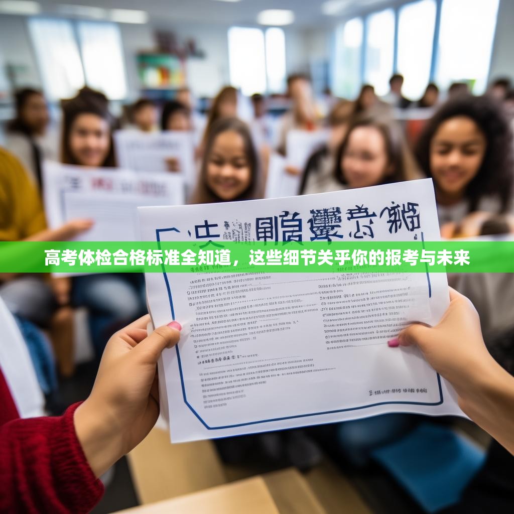 高考体检合格标准全知道，这些细节关乎你的报考与未来