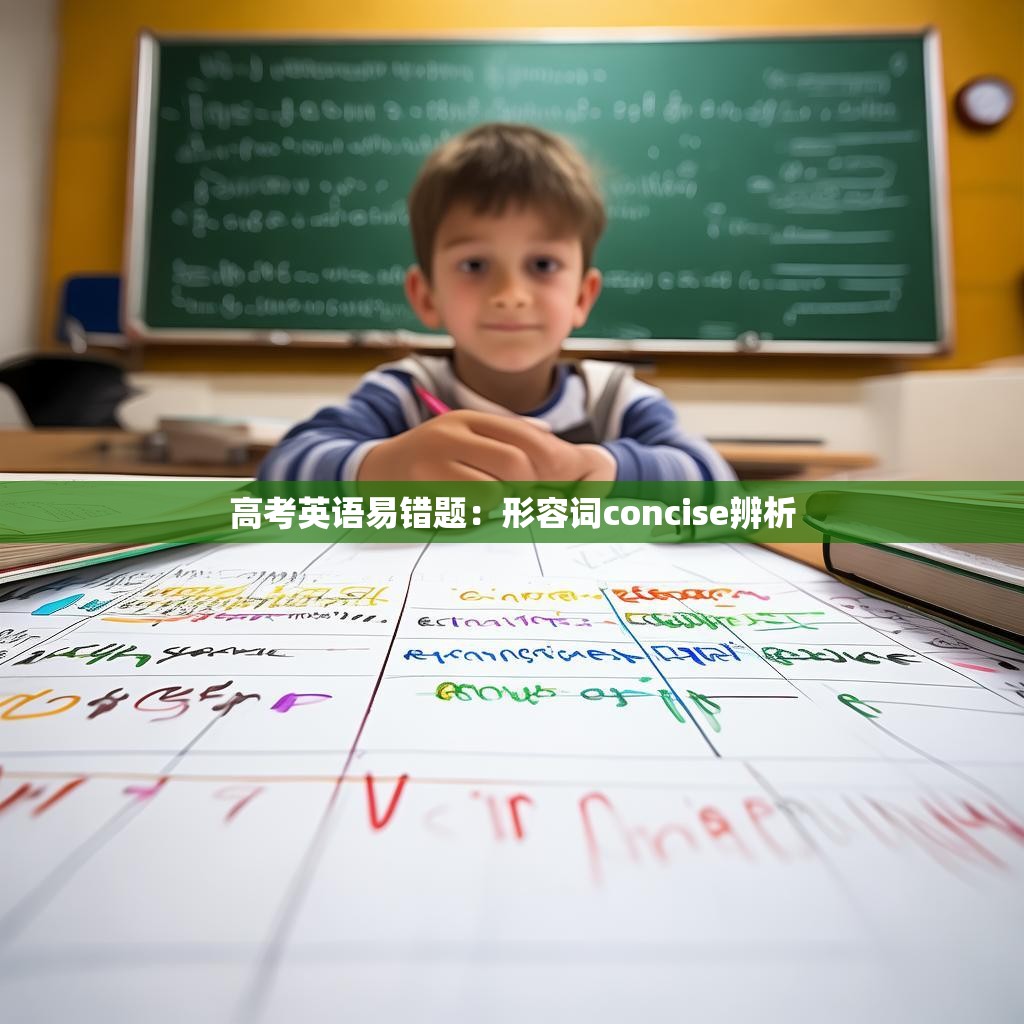 高考英语易错题：形容词concise辨析